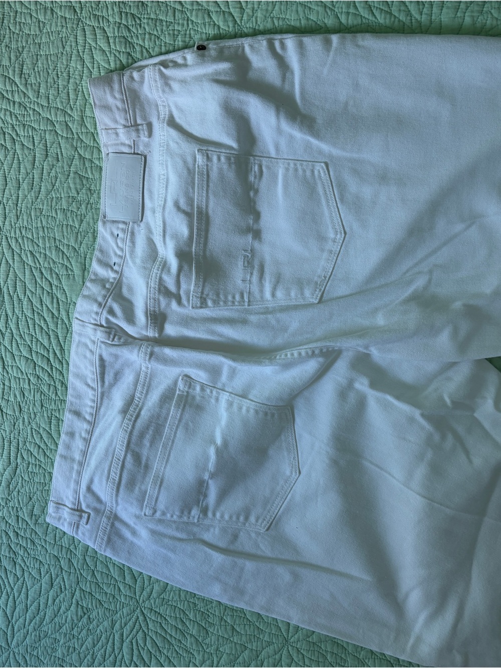 LRL White Jeans - Classic Straight Fit